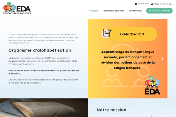 Site Web ÉDA