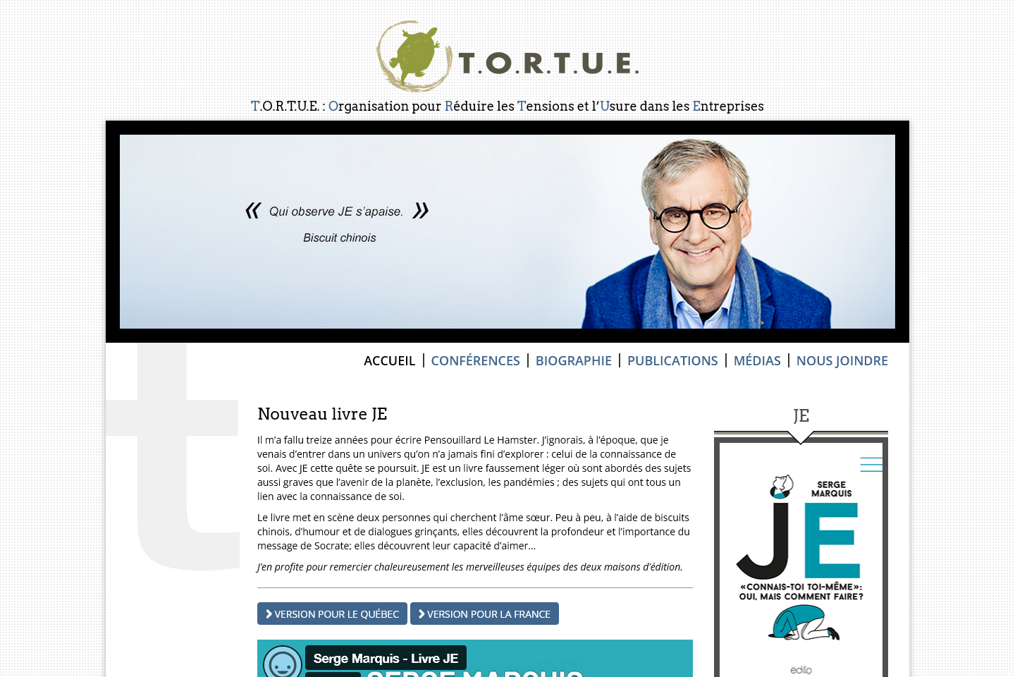 Site Web Dr Serge Marquis